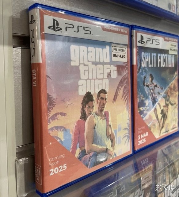 曝《GTA6》实体版上架马来西亚零售店！预售订金24元