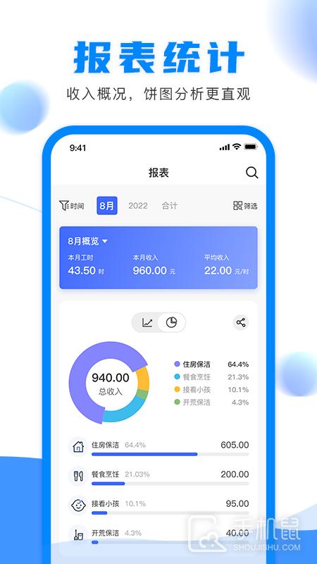 钟点工记账 v1.2