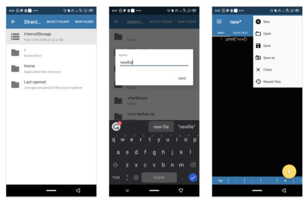 Pydroid3中文版使用教程
5