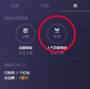 人气贡献等级