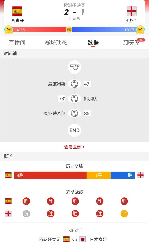 怎么看比赛直播截图2