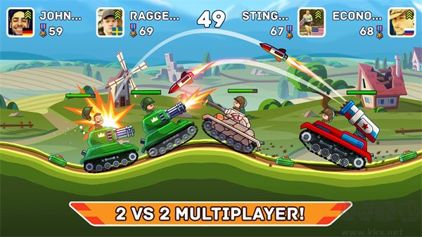 山地坦克大战(Hills of Steel)手机版v8.3.0安卓版 
