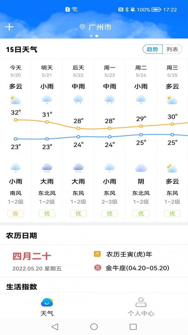 万里天气APP亮点