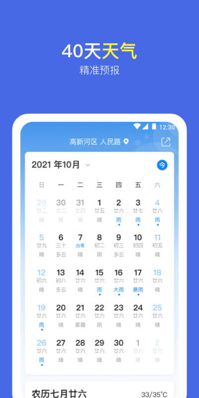 实况天气预报 v2506115