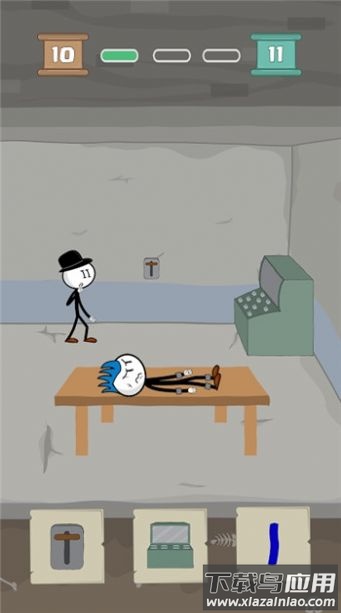 逃离监狱火柴人游戏