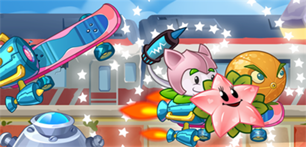 植物大战僵尸2地铁跑酷联动版