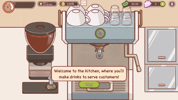 可口的咖啡内置菜单