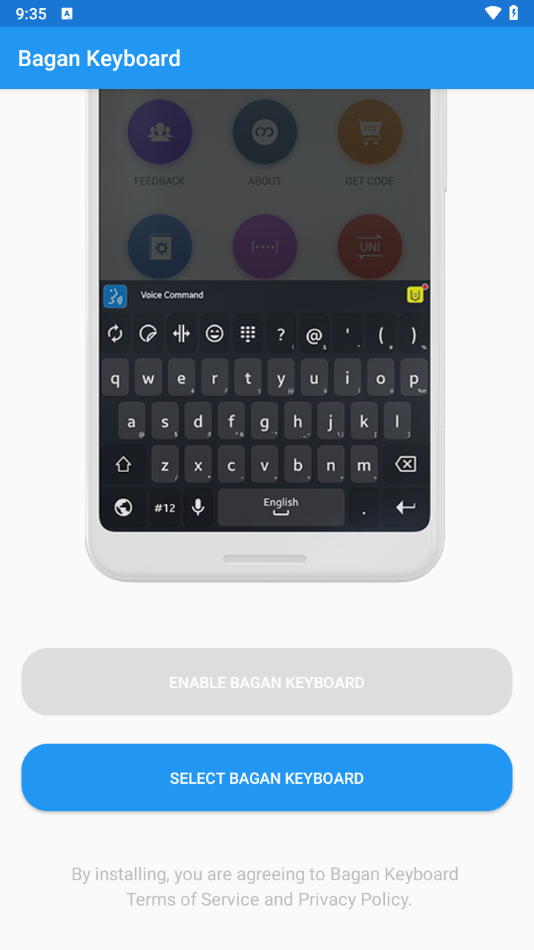 Bagan Keyboard