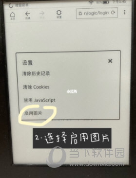 启用图片