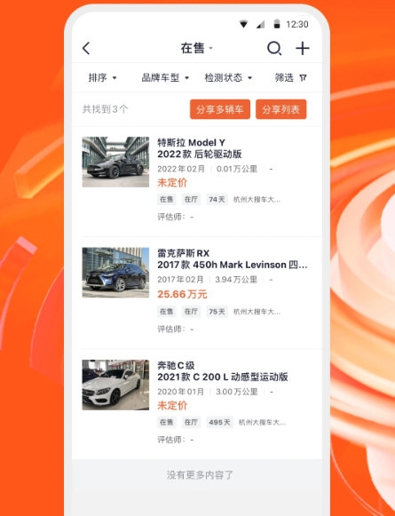 大风车二手车4
