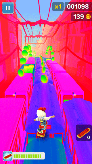 地铁跑酷彩虹世界