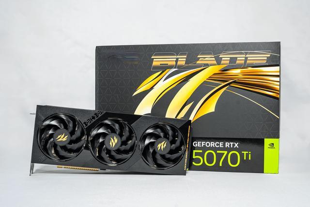 影驰RTX 5070 Ti 魔刃OC 16G发布，性能卓越售价6299元