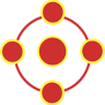 五方红