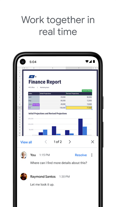 Google表格 V1.25.142.00.90安卓版截圖1