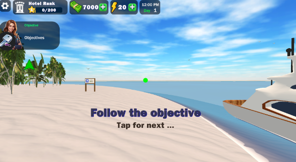 海滩酒店模拟器