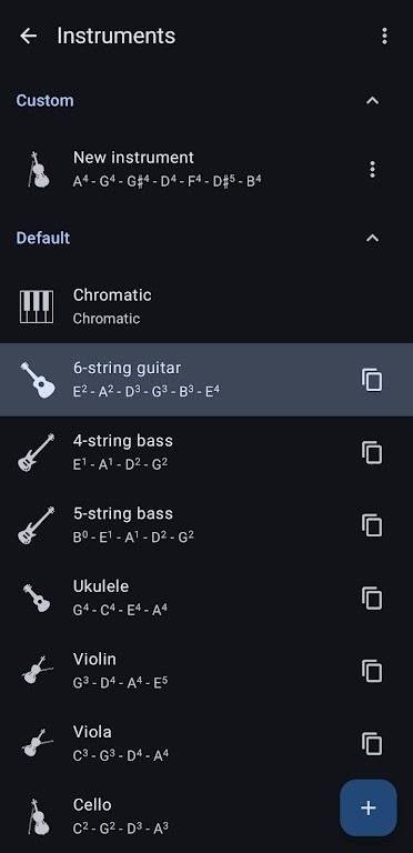 Tuner调音器APP截图2