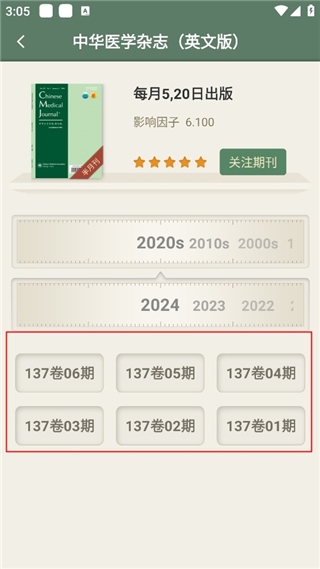 中华医学期刊9