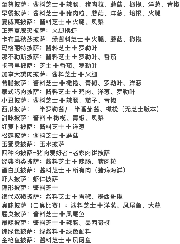 可口的披萨正版