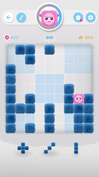 毛茸茸方块游戏