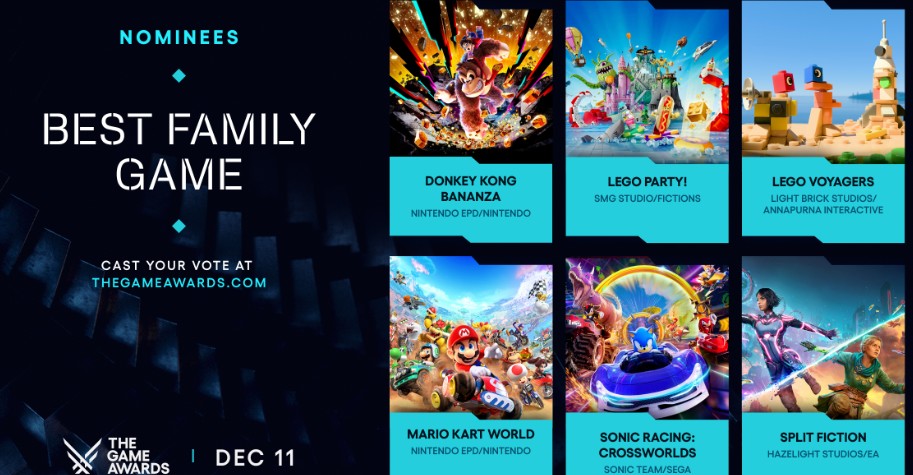 2025TGA全部获奖游戏名单大全公布总结