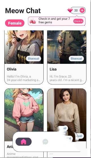 Meow Chat app