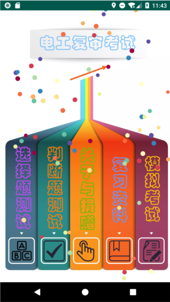 电工复审考试宣传图