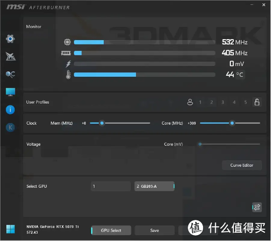 或最值入手的50系显卡、影驰RTX5070Ti金属大师黑金版OC显卡评测