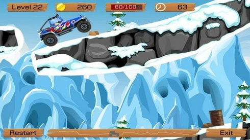 雪地越野车 v3.82手游下载