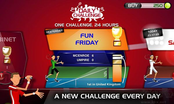 火柴人网球(Stick Tennis)完整版 v2.21.0安卓版 