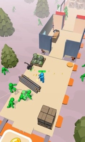 Train Defense - Zombie Survival游戏