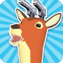 一只非常普通的鹿