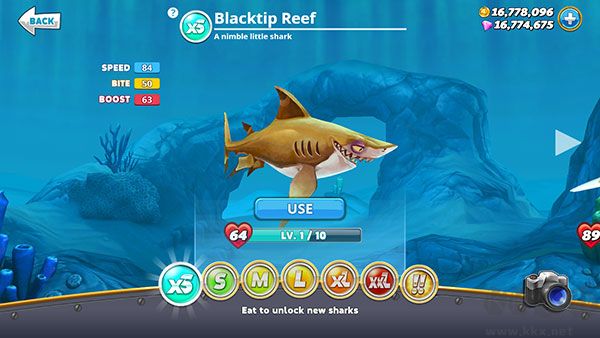 饥饿鲨(Hungry Shark)手机版v6.8.2安卓版 