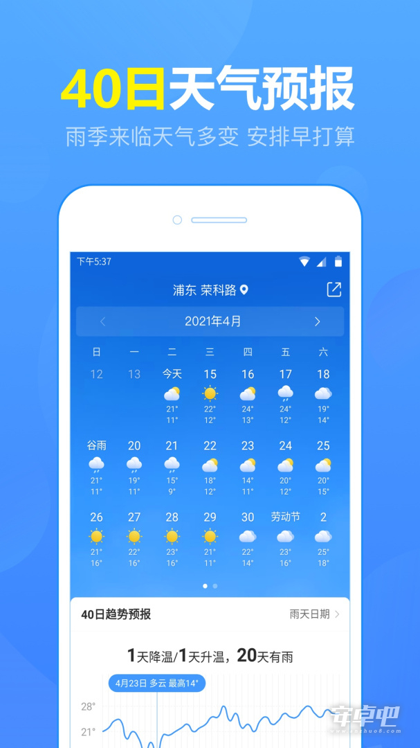 15日天气预报截图1