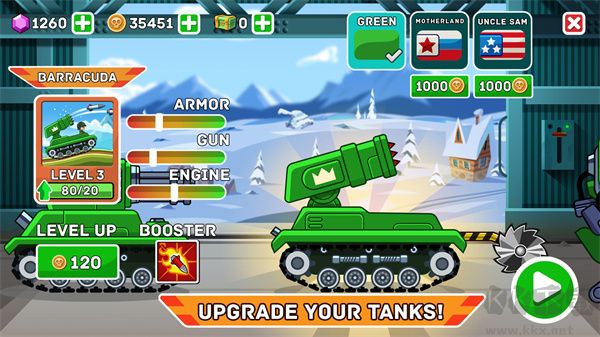 山地坦克大战(Hills of Steel)手机版v8.3.0安卓版 