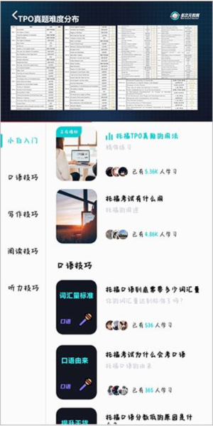 多次元托福APP截图9