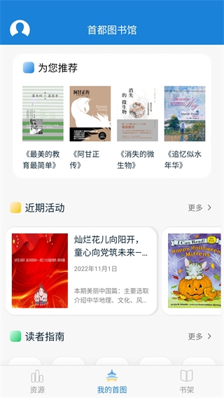 首都图书馆看书图片2