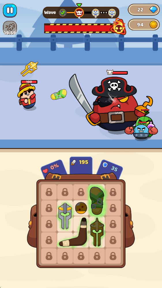 背包RPG合并与战斗