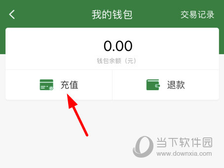 点击“充值”按钮