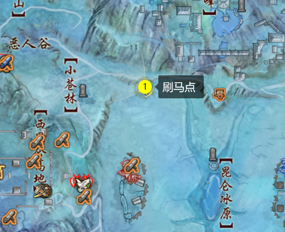 剑三龙门荒漠刷马点