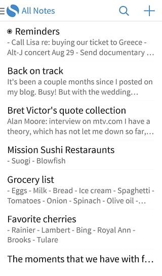 Simplenote app v2.36-rc-2