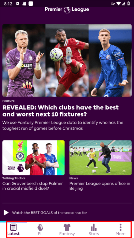 Fantasy Premier League使用截图4