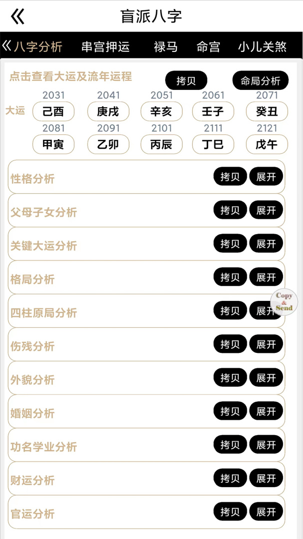 盲派八字 v27.4.0