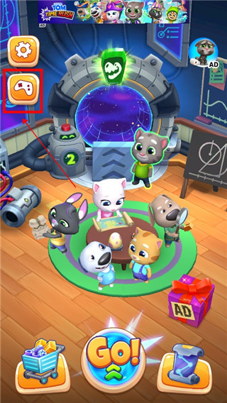 汤姆猫时光快跑手机版