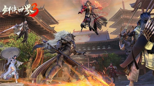 剑侠世界3九游渠道服游戏截图1