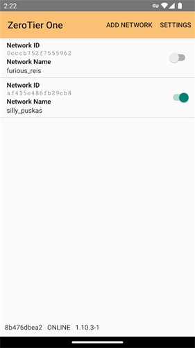 Zerotier One app v1.14.0-2