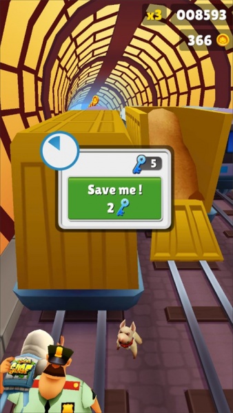 地铁跑酷上海版