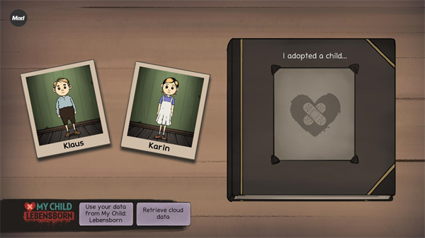 我的孩子新的开始内置菜单