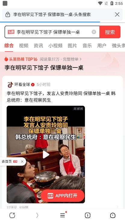 飞觅浏览器APP截图4