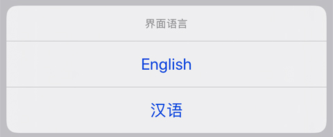 全球说app没有中文提示