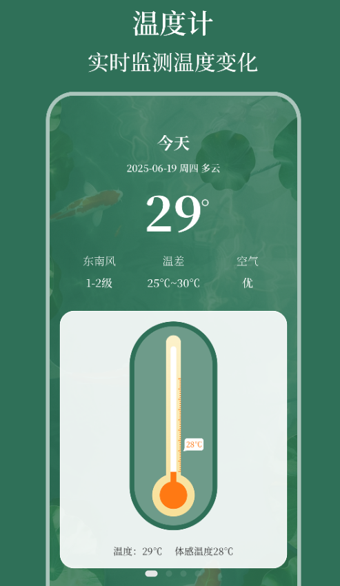 室内温度计AI测温度app